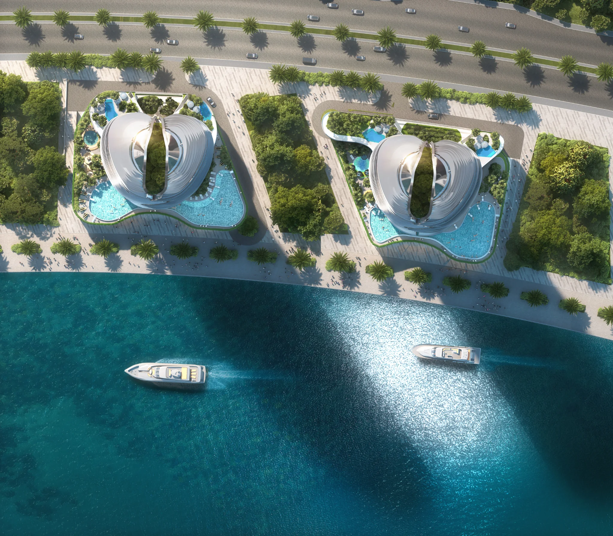 Exterior de ALTITUDE DE GRISOGONO, proyecto de DAMAC en Business Bay: imagen 2 de 19