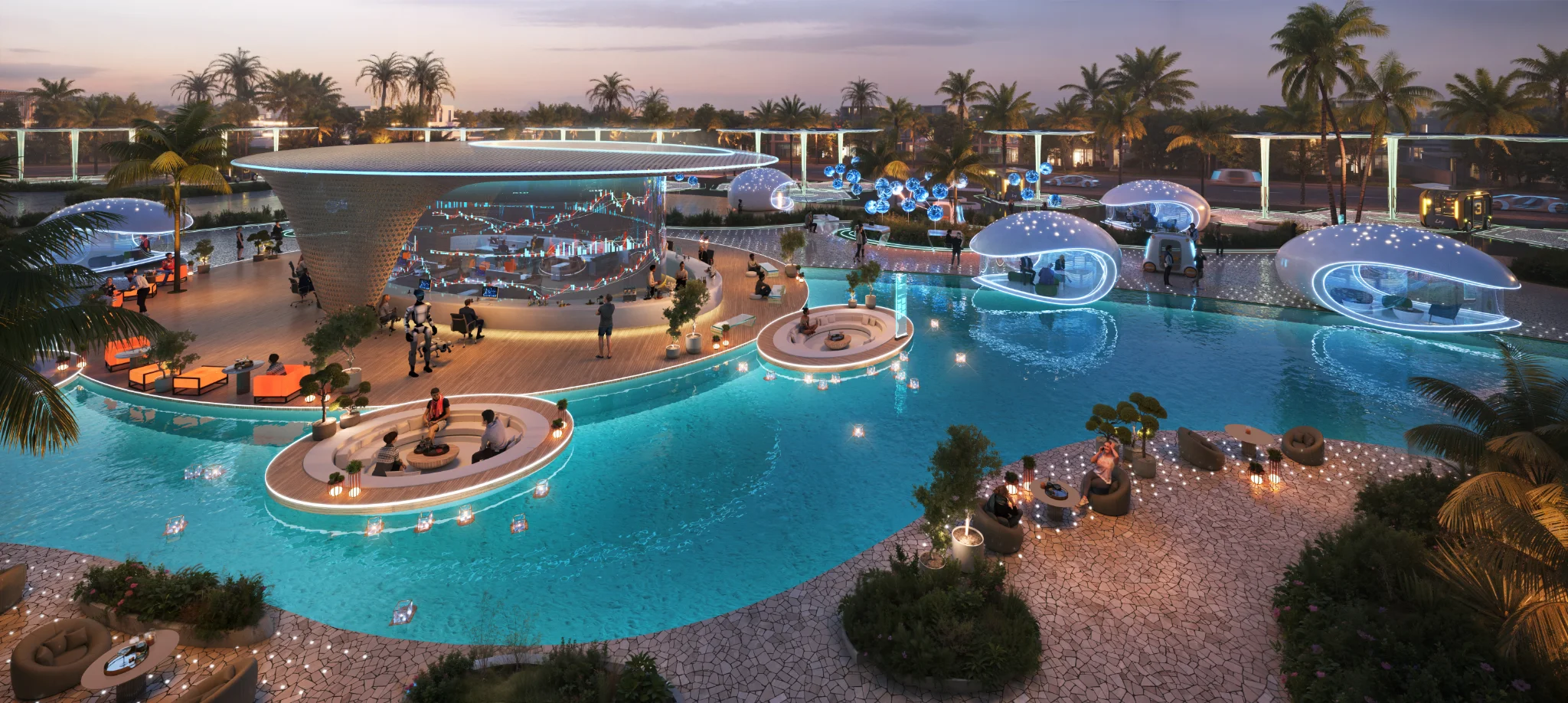 Exterior de DAMAC Islands 2, proyecto de DAMAC en Dubailand: imagen 18 de 20