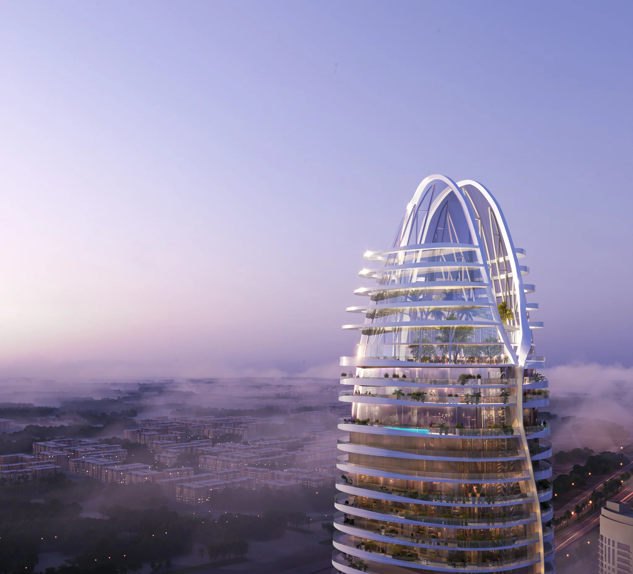 Exterior de ALTITUDE DE GRISOGONO, proyecto de DAMAC en Business Bay: imagen 13 de 19