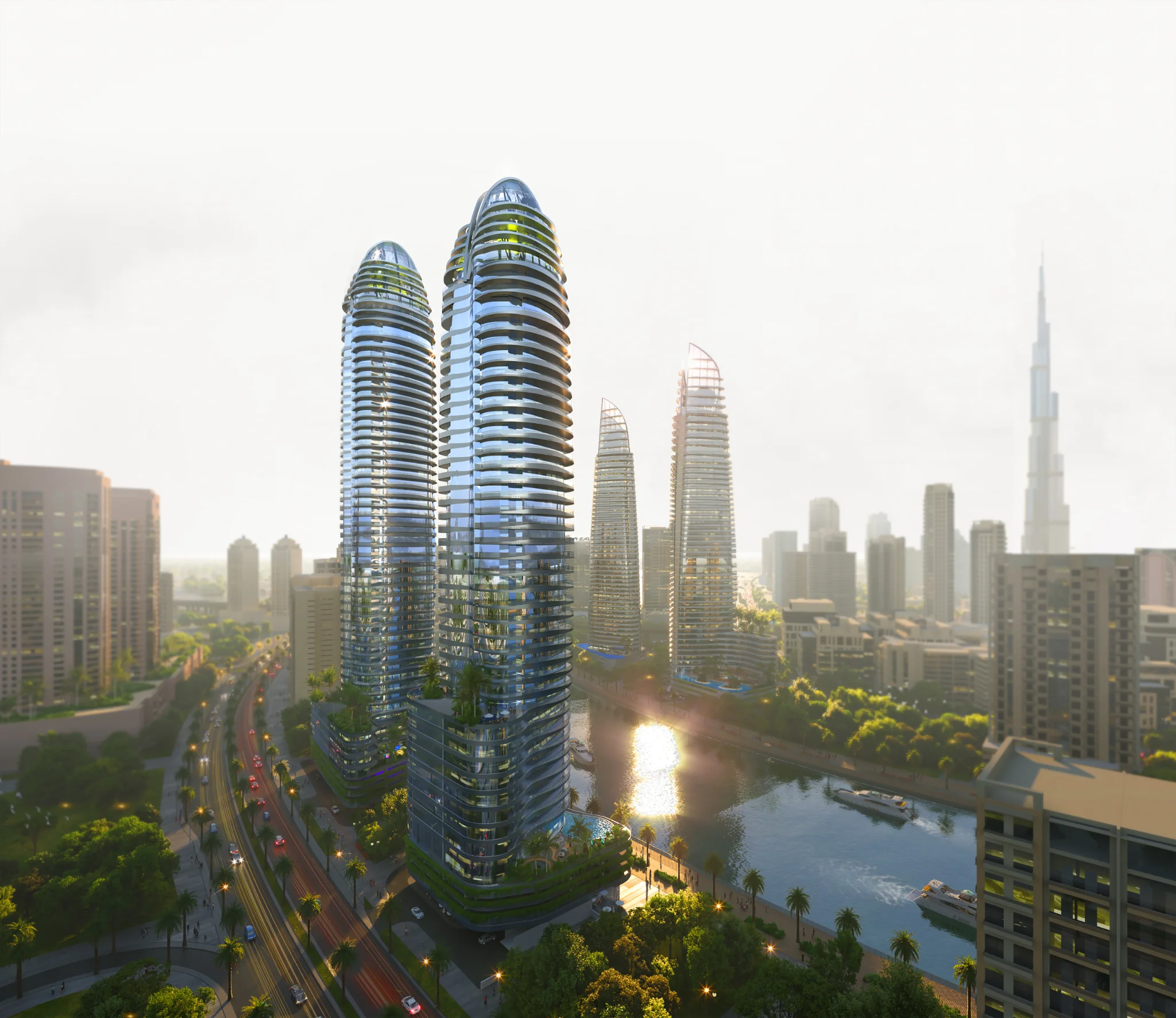 Exterior de ALTITUDE DE GRISOGONO, proyecto de DAMAC en Business Bay: imagen 14 de 19